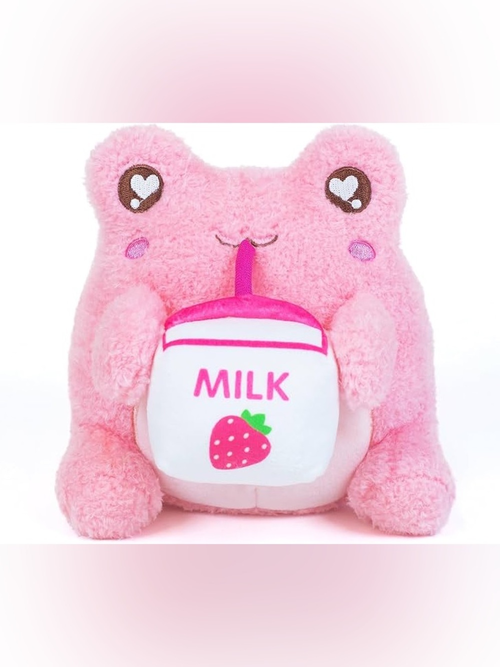 Plush goals cuddle barn Strawberry Milk Sippin' Wawa 6" Plush